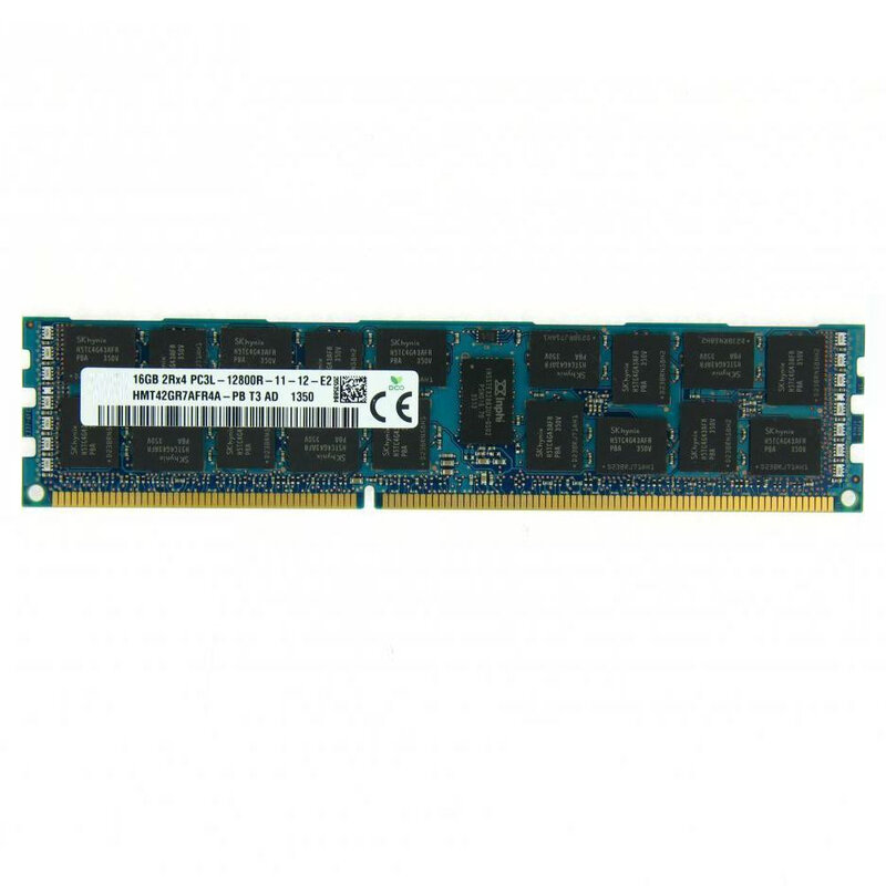 Memoria de servidor de alta calidad, 1 piezas RAM, 16GB, 16GB, 2RX4, PC3L-12800R, ECC, REG, HMT42GR7AFR4A-PB, envío rápido