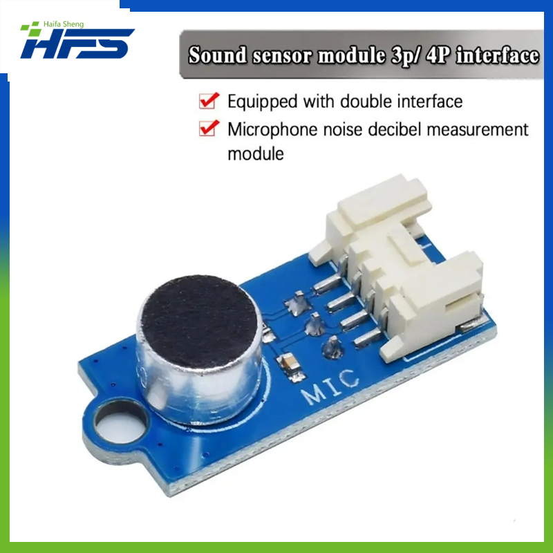3Pin 4Pin sprzedaje moduł czujnik dźwięku kontrola dźwięku przełącznik czujnikowy wykrywanie gwizdka wzmacniacz mikrofonowy do Arduino