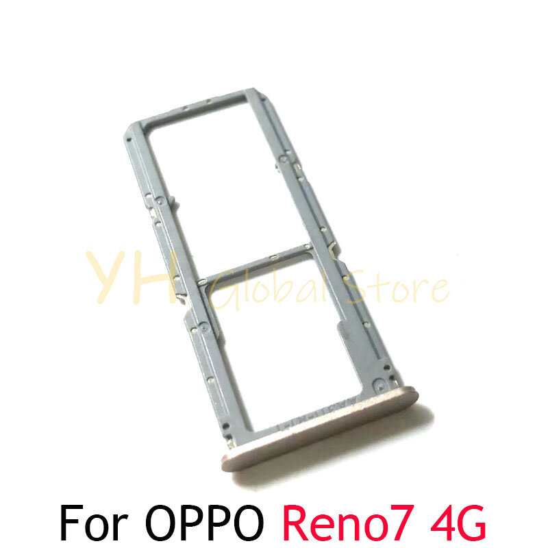 Oppo、修理部品、reno 7、5g用のSIMカードスロットトレイホルダー