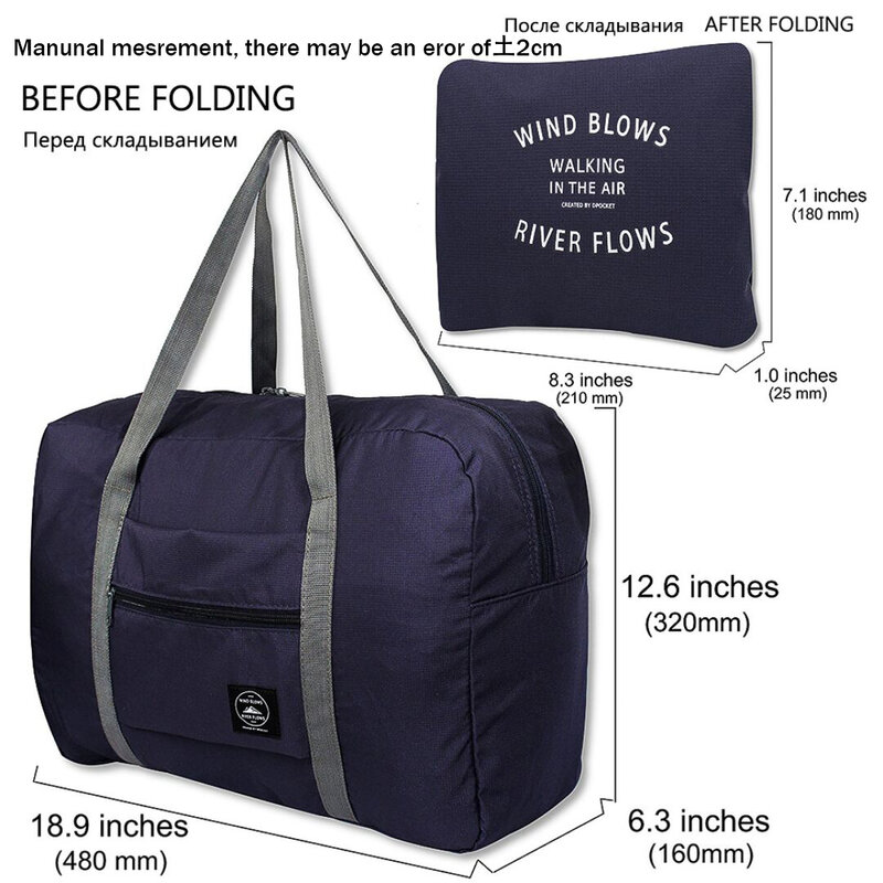 Mark royal große Kapazität Mode Reisetasche für unsiex Wochenend tasche Griff Tasche Reise Handgepäck Drops hipping