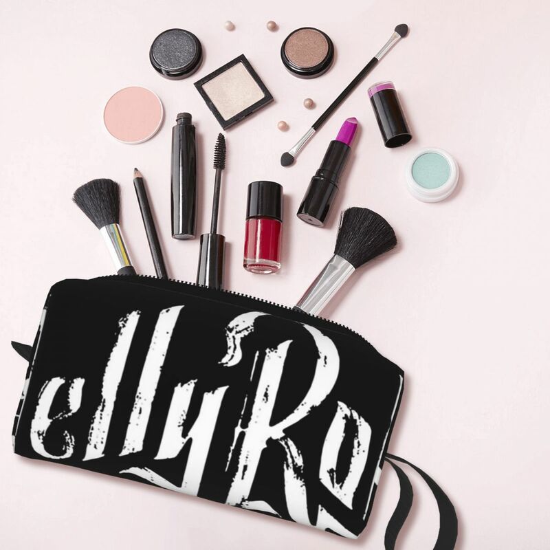 Jelly Roll Rapper Design Makeup Bag Organizador de cosméticos Kit Dopp de armazenamento Saco cosmético de higiene pessoal para mulheres Estojo de lápis de beleza