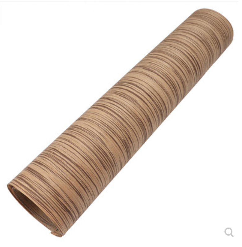 Rollos de chapa de madera de alta gama, decoración de chapa de madera a la moda, L: 2,5 metros de ancho: 580mm, tecnología T: 0,25mm
