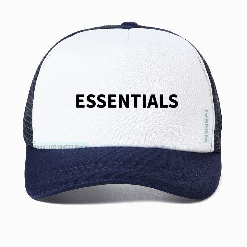 Essentials Luxe Merk Baseballpet Heren Dames Caps Hiphop Mode Casual Zonnehoed Zomer Mesh Ademende Hoeden