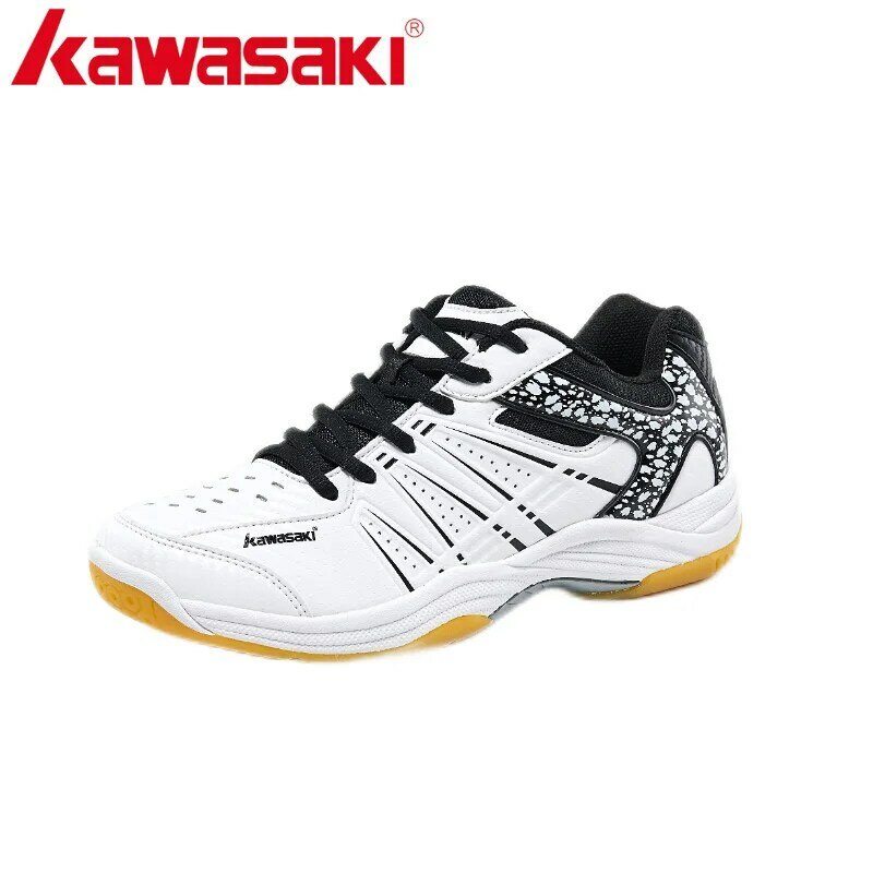 가와사키 배드민턴 신발, 통기성 미끄럼 방지 스포츠 테니스 신발, 남녀공용 스니커즈 배드민턴화 K-063