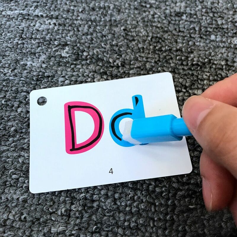 Kindergarten English Learning Animals Math Alphabet Educational Toy Memory Training Learning Cards Flash Cards