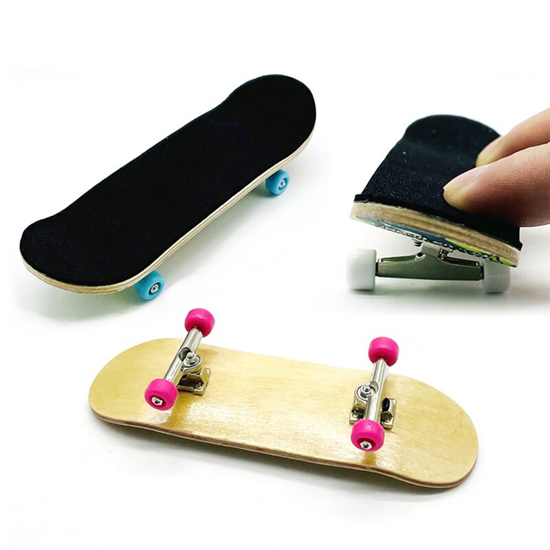 10 Pcs 29mm Fingerboard Trucks Finger Skateboard Deck with Nuts with Spanner Screwdriver for Finger Skateboards