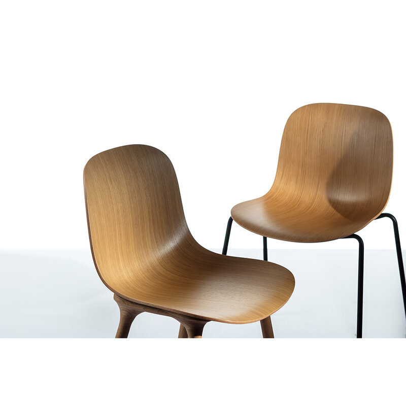 Chaise de salle à manger en bois au design moderne, mobilier de bureau, restaurant, café
