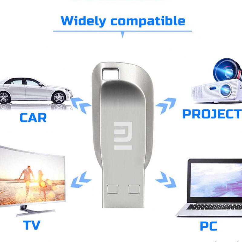 MIJIA-memoria Flash de Metal para ordenador, Pen Drive de 2TB, USB 3,0, de gran capacidad, transferencia de alta velocidad, resistente al agua, para TV y PC