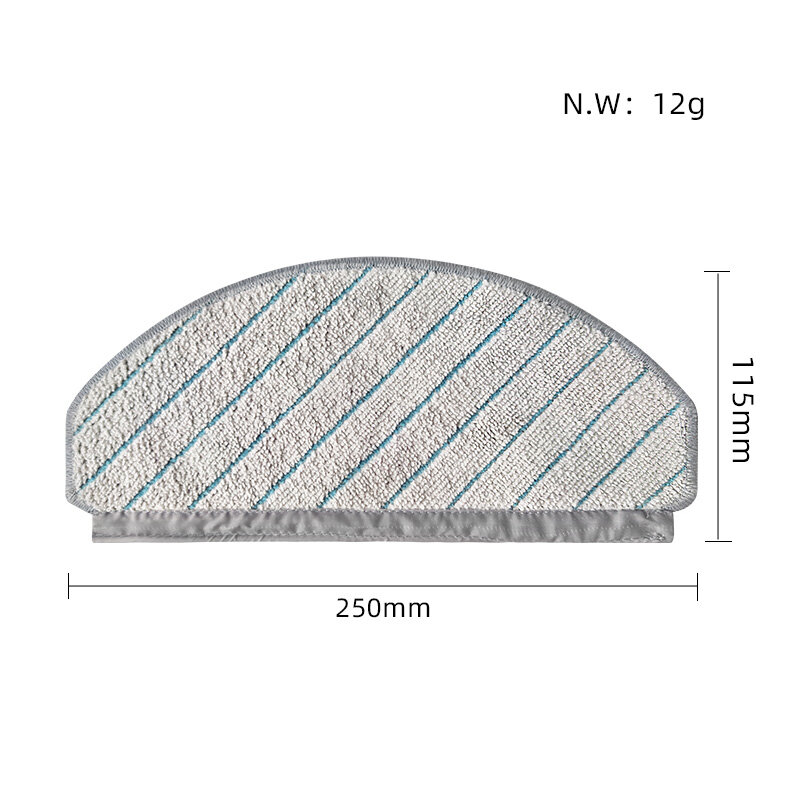 Compatible For ECOVACS T10 PLUS / X1 PLUS Replacement Spare Parts Accessories Main Side Brush Hepa Filter Mop Cloth Dust Bag