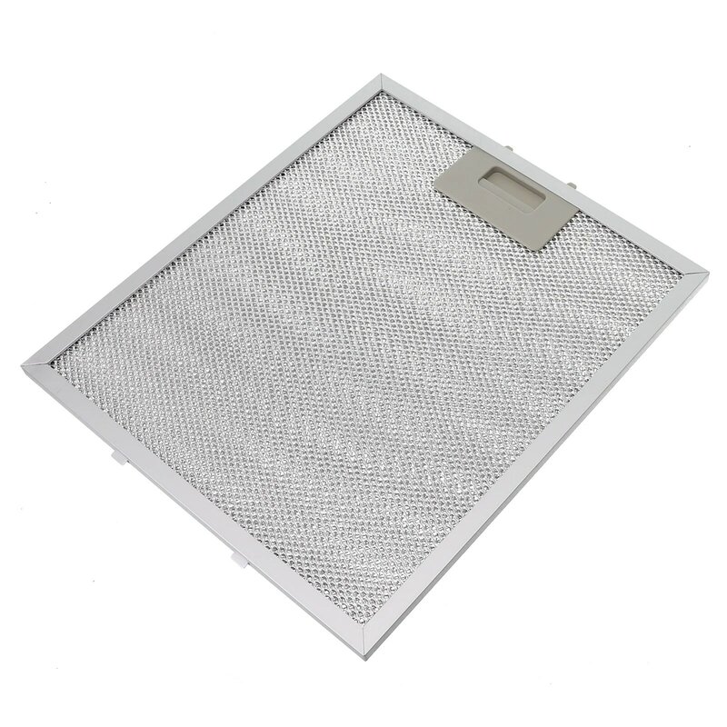 Stainless Steel Mesh Filter  Silver Cooker Hood Filters 305 x 267 x 9mm  Improved Air Quality  Reduce Cooking Odors