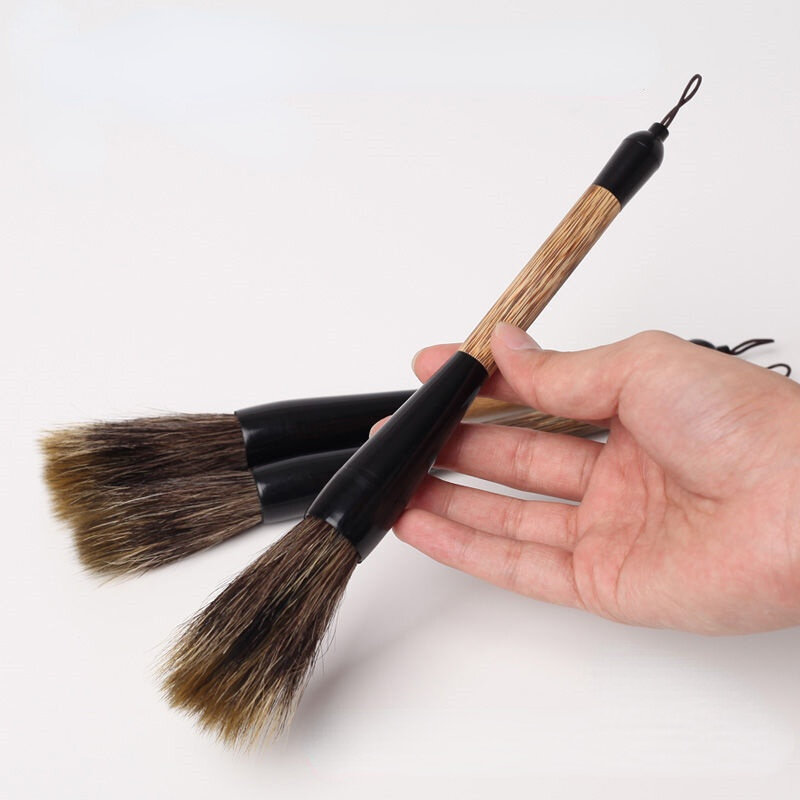 Pedra texugo pintura de cabelo escova conjunto paisagem chinesa tradicional pintura caligrafia escova pintura à mão livre pincel tinta china
