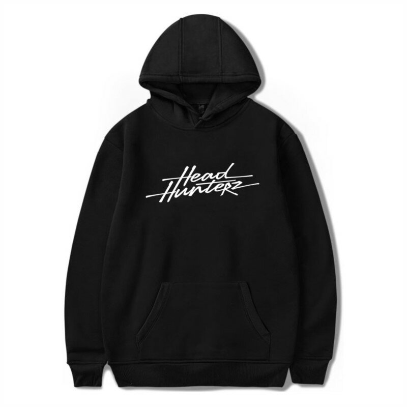 Headhunterz hoodie Merch Hiphop musim dingin untuk pria/wanita Unisex kasual Cosplay lengan panjang Sweatshirt bertudung