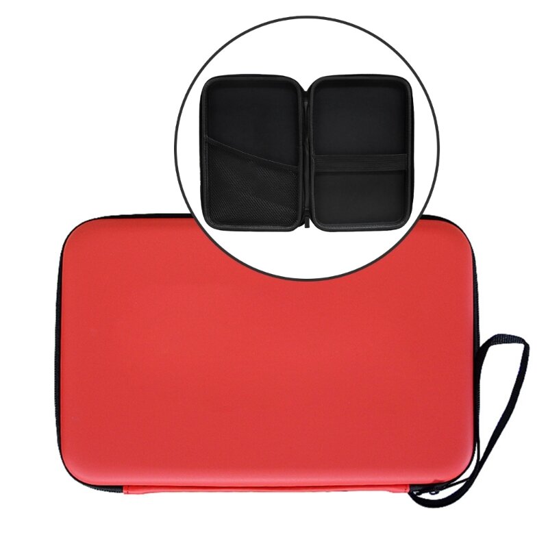 Bolsa ligera paleta ping-pong, estuche impermeable, bolsa dura portátil para raqueta tenis bolso cuadrado con