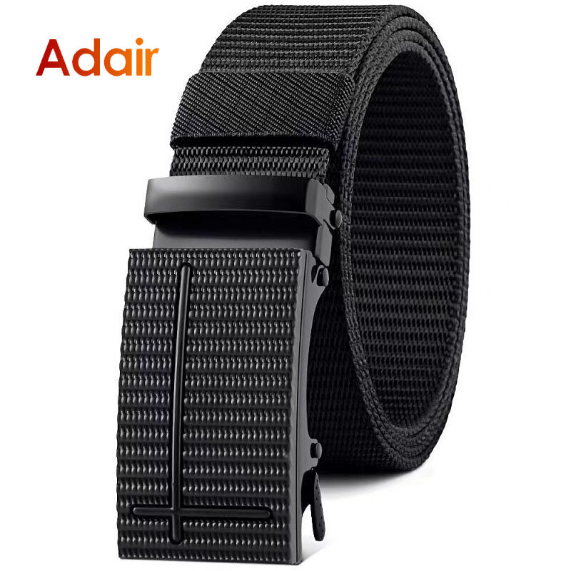 Mens Automatic Nylon Belt Male Army Tactical Belt for Man Military Canvas Belts High Quality Jeans Fashion Luxury Strap 123