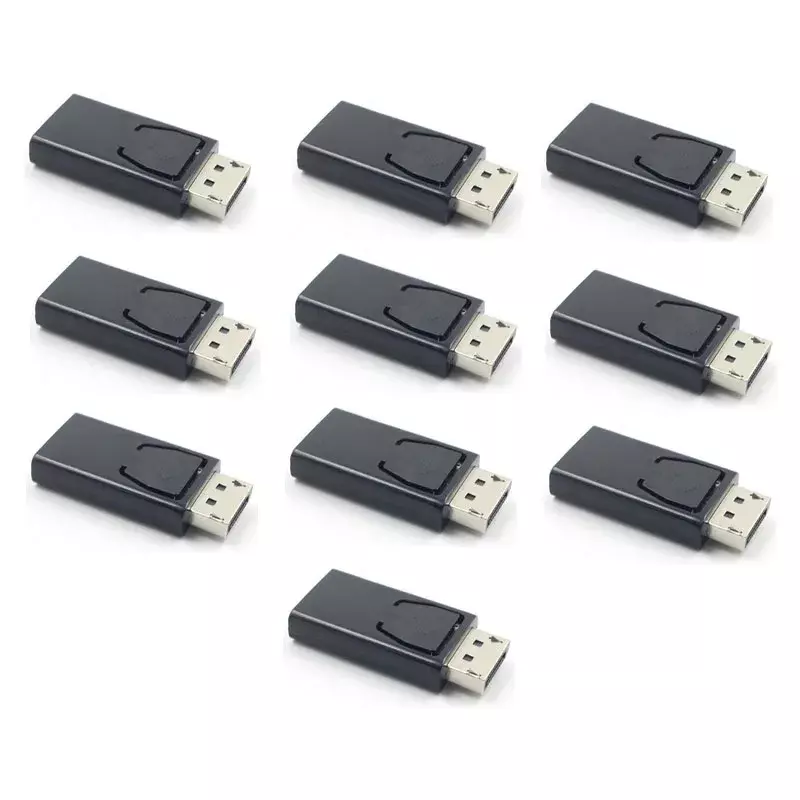 Lot 10pcs Displayport DP Display Port Male To HDMI-compatible Female Cable Converter Adapter For PC Laptop Monitor HD HDTV