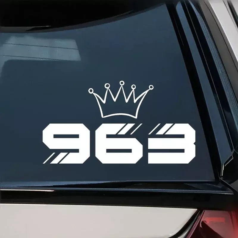 Для карты Сирии 963 виниловая наклейка водонепроницаемые автомобильные декорации на кузове автомобиля бампер заднее окно 20 см * 10,5 см