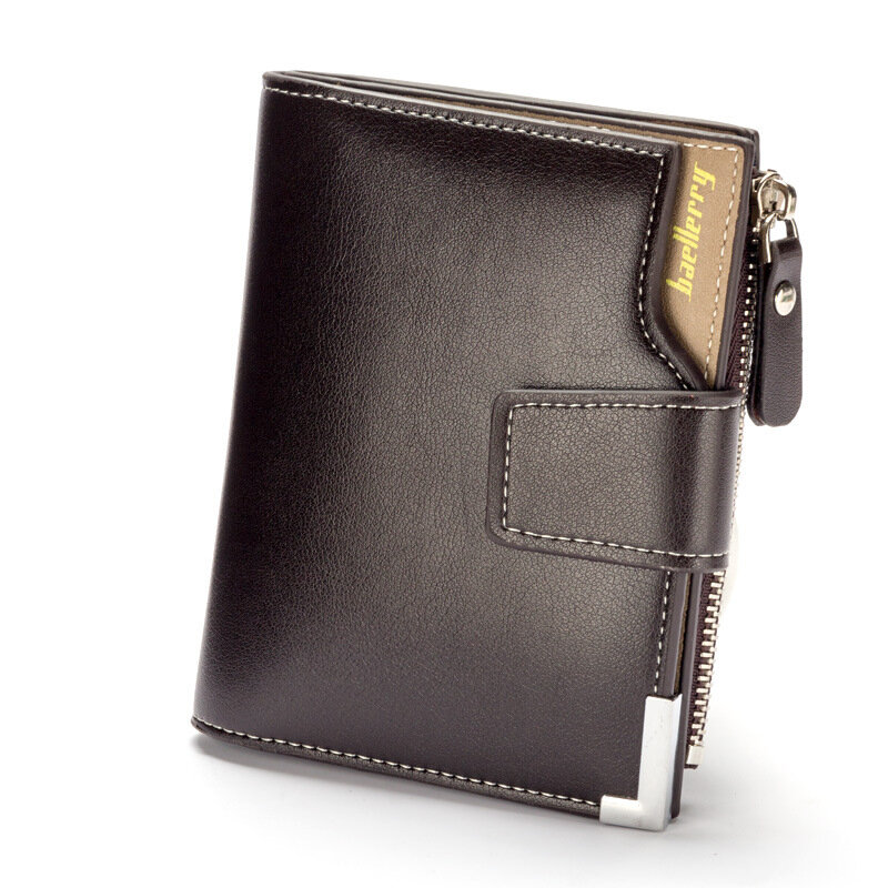 Hohe Qualität männer Brieftasche PU Leder Mode Karte Halter Brieftaschen für Männer Karteninhaber Geldbörse Luxus Designer Vater der Geschenke