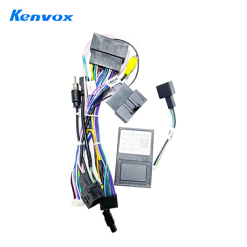 android Car radio Canbus Box Decoder For  Ford Ecosport Escape Ranger Edge 16 pin Wiring Harness Plug Power Cable