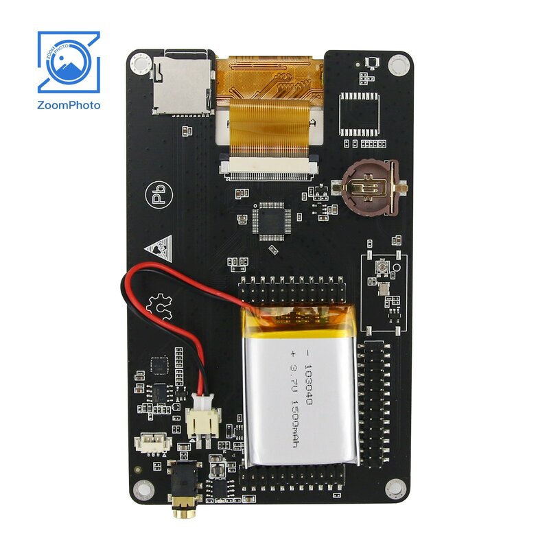업그레이드된 PortaPack H2 터치 스크린, 플라스틱 쉘이 있는 TCXO 시계, HackRF One, 3.2 ", 0.5PPM