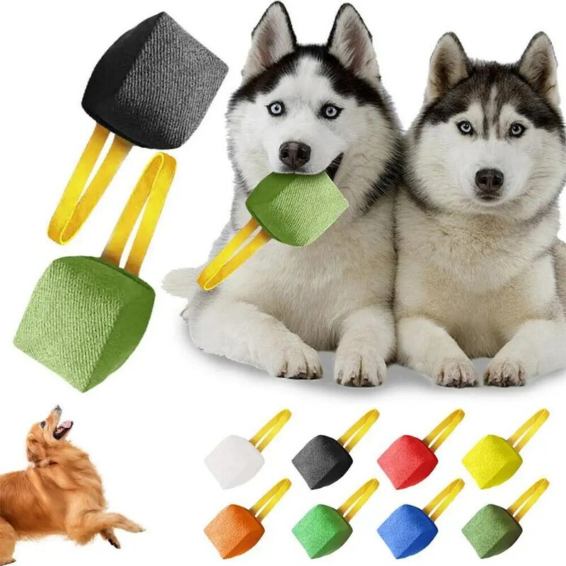 Pet Dog Chew Toys With Nylon Handle Training For Large And Medium Dog Bulldog Large Breed German Shepherd Agility Equipment