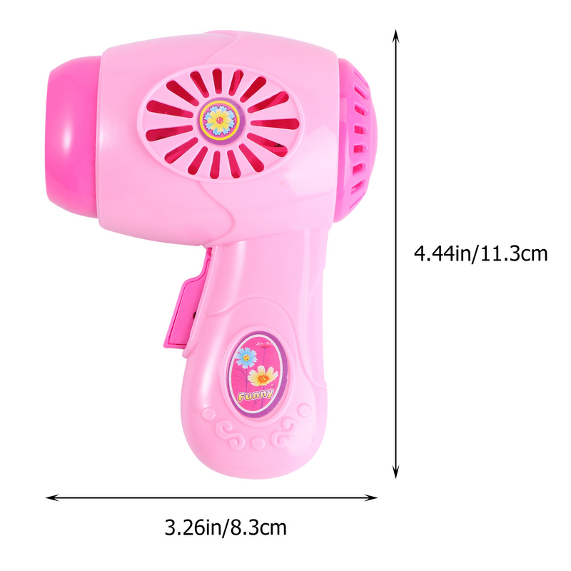 Simulation Toys Girl Mini Electric Hair Dryer Decorate Model Dollhouse Kids Play Plaything Plastic Prop Child