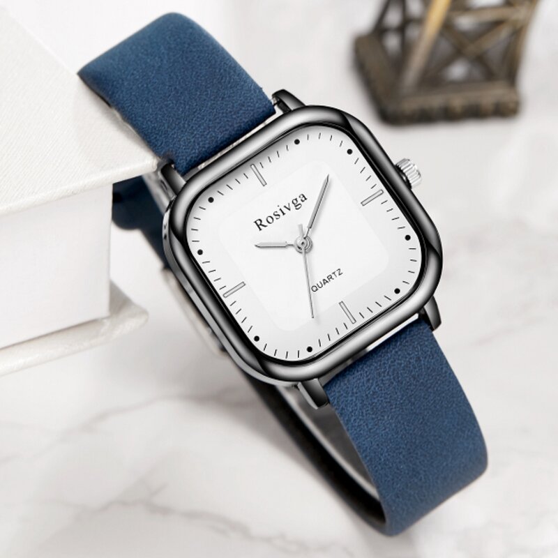 Jam tangan desain minimalis Nordic pria dan wanita, sederhana terjangkau mode mewah rasa tinggi