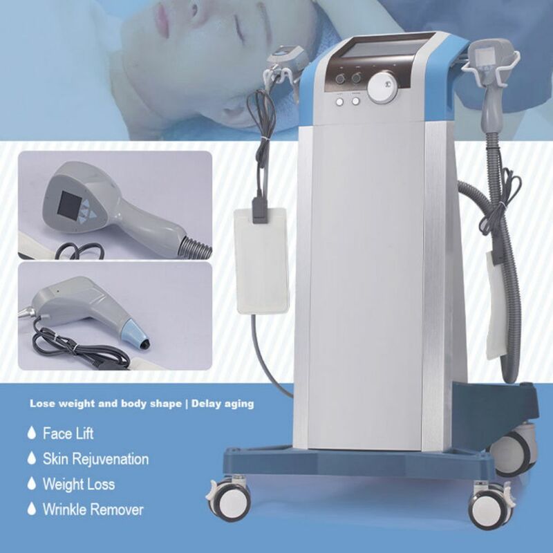 Exili-máquina de adelgazamiento corporal Ultra 360, antienvejecimiento, estiramiento facial, quema de grasa, reducción de celulitis, con 2 asas