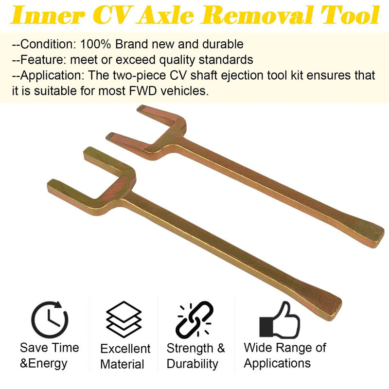 ANX 12020-2 Pack Axle Popper Kit - Internal CV Shaft Removal Tool Kit - For Front Wheel Drive - Removing Vehicle's Drive Shaft