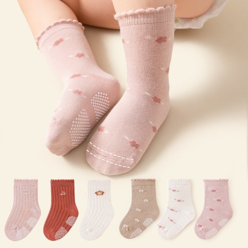 3 пары, детские мягкие носки в Корейском стиле