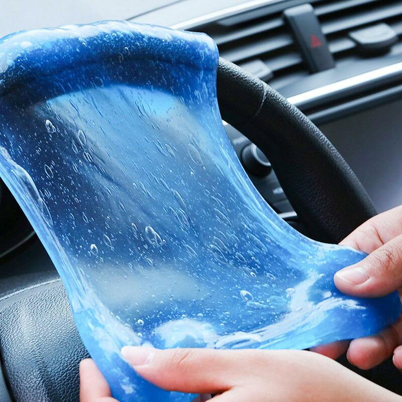 Car Crystal Cleaning Glue Computer Notebook Keyboard Reusable Soft Cleaning Dusting Mud Wash Glue Accessories Detailing Car O8H6