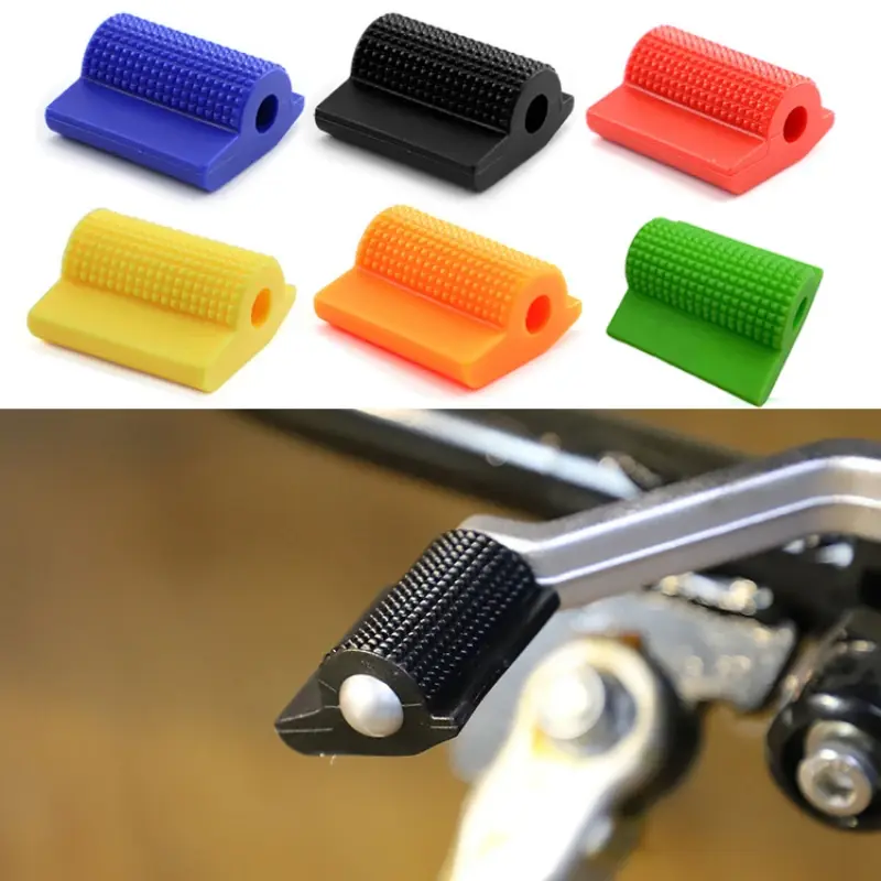 Motorcycle Universal Shift Sleeve Rubber Anti-Skid Shift Sleeve Off-Road Vehicle Protector Foot Peg Toe Gel Motorcycle Accessori
