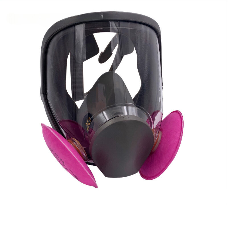防霧6800防毒マスク工業用塗装スプレーマスク安全作業フィルター防塵フルフェイスホルムアルデヒド保護