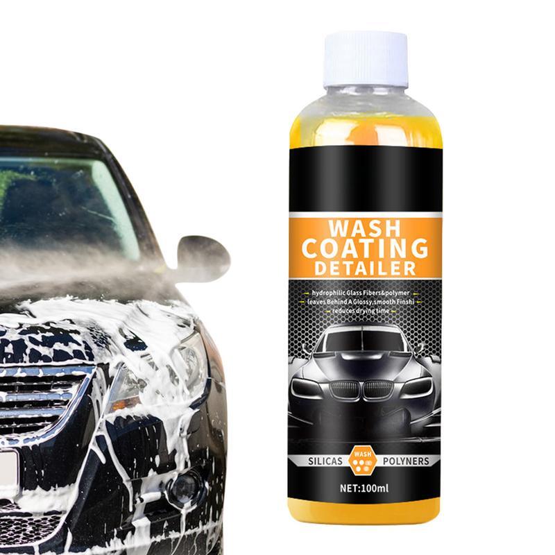 Car Wash Shampoo Cleaner, Quick Dry, Multi-purpose, Limpador de superfícies, Remover graxa para carros, caminhões, SUVs, 100ml
