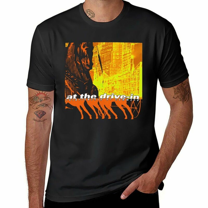 명령 관계 티셔츠 헤비웨이트 애니메이션 의류, 카와이 의류, 플러스 사이즈, 남성 그래픽 티셔츠