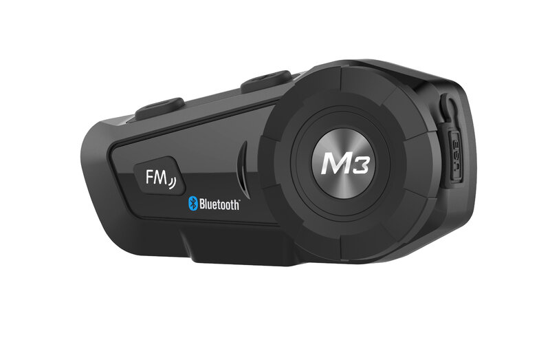 Mornystar earphone Bluetooth sepeda motor, helm Bluetooth panggilan tanpa kabel tahan air pengurang kebisingan FM