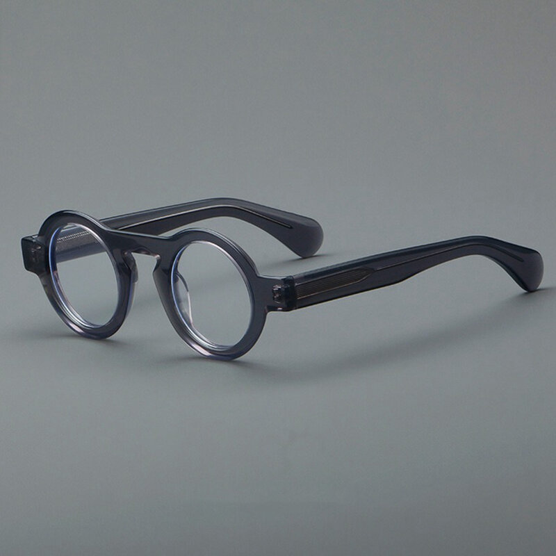 Óculos estilo luz anti-azul para homens e mulheres, óculos vintage, lente clara, designer de marca, acetato feminino, moldura de óculos