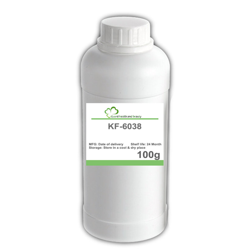 Hot selling KF-6038 skincare oil in water emulsifier lauryl PEG-9 polydimethylsiloxane ethylene polydimethylsiloxane cosmetic ra