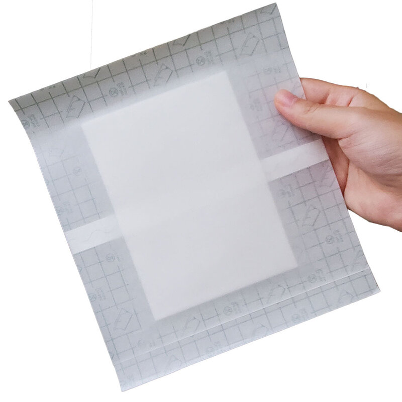 20Pcs Grote Medische Transparante Tape Wond Patch Waterdichte Pleister Big Size Ehbo Bandage Sticker