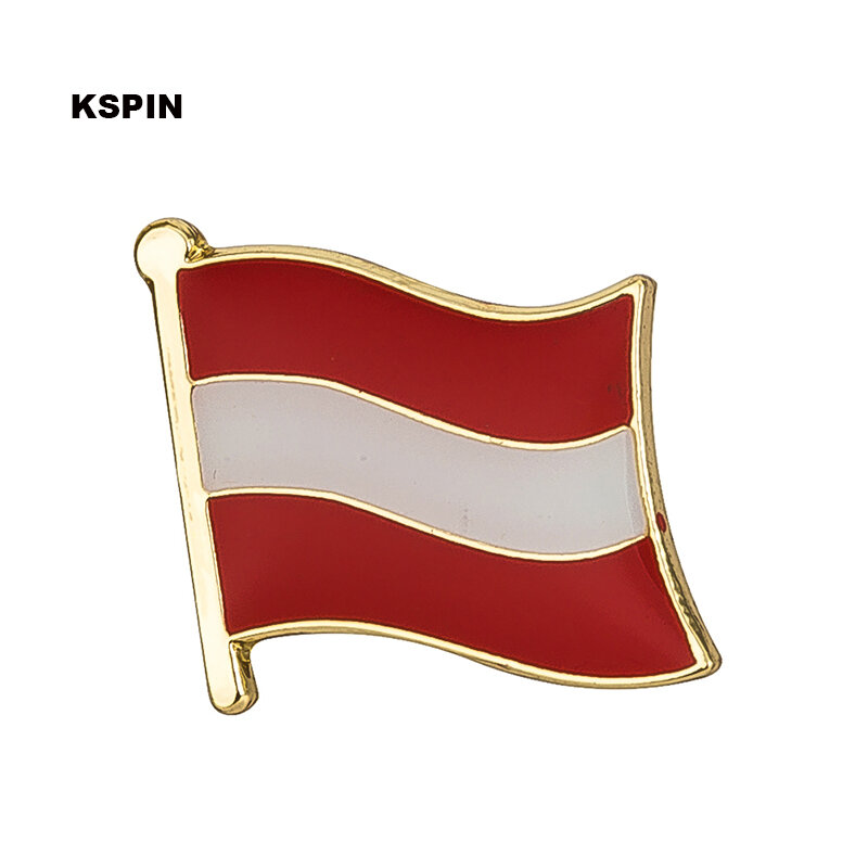 Polen Metall Flagge Revers Pin Abzeichen Für Kleidung In Patches Rozety Papierowe Icon Rucksack KS-0038