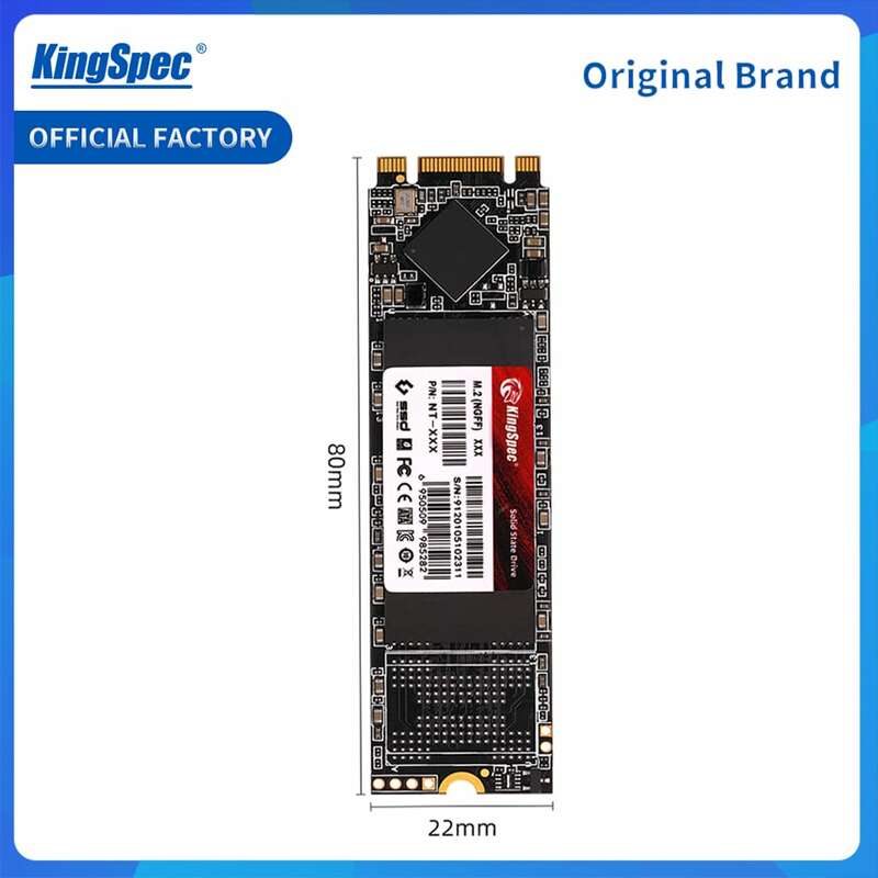 KingSpec M.2 SSD NGFF 128GB 256GB 512Gb 1TB 2TB M2 SATA SSD 2280 SATA3 6 nhớ Trong Trạng Thái Rắn Ổ Cứng Cho Laptop