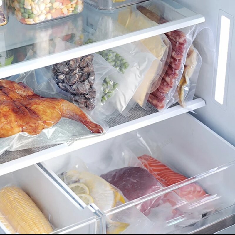 Mini sellador al vacío 2 en 1, máquina de corte y sellado automático de alimentos para bolsas de plástico, almacenamiento de alimentos y aperitivos