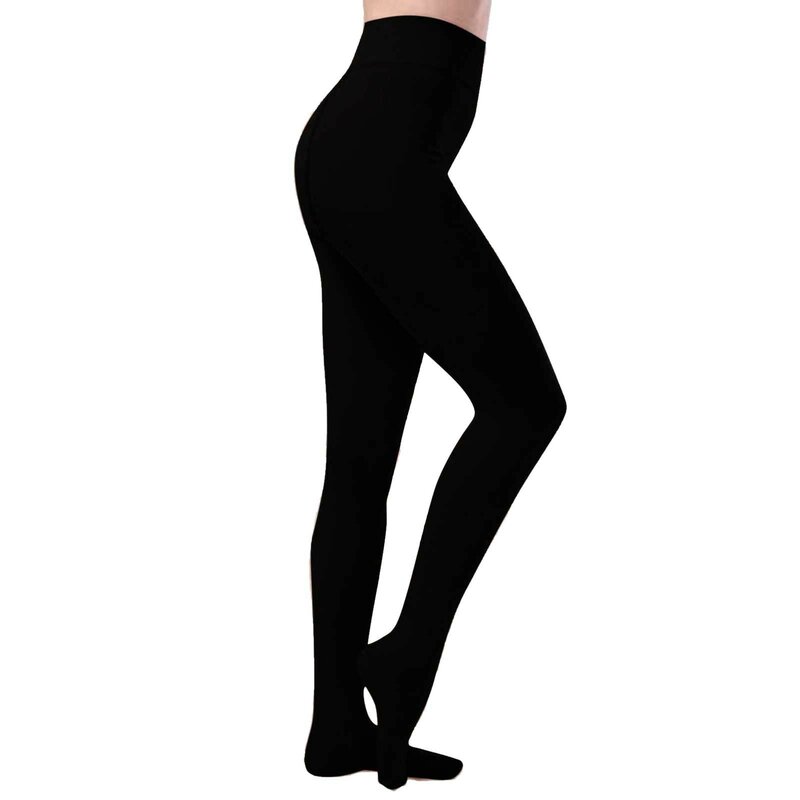 Frauen Fleece dicke Leggings realistische Hautton Hosen elastische hohe Taille schlanke Hose Bauch Kontrolle Hose Leggings Hosen