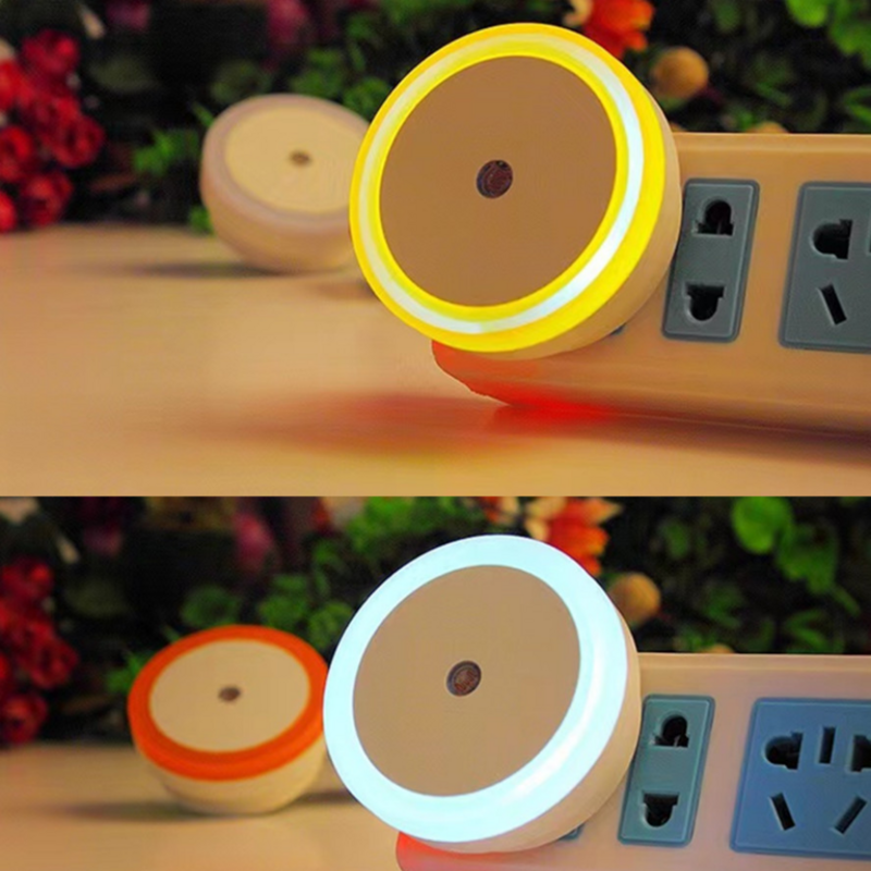 Sensor Malam Hemat Cahaya Sensor LED Lampu Malam Pintar Senja Hingga Fajar Lampu Sensor Lampu Malam untuk Kamar Tidur Toilet Tangga Koridor