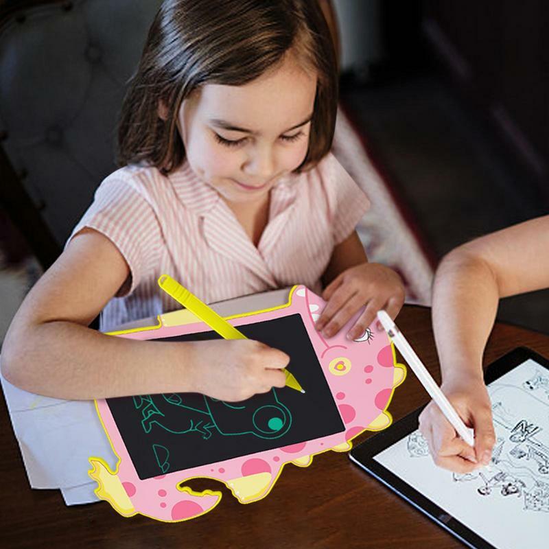 恐竜の形をしたLCD描画タブレット,8.5インチ,落書きボード,子供のおもちゃ,絵画ツール