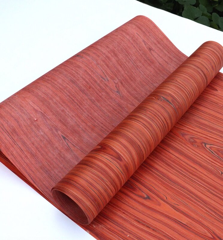 Length:2.5meters width:58cm Thickness:0.25mm Technology Sour Twig Wood Veneer Straight Grain Wood Peel