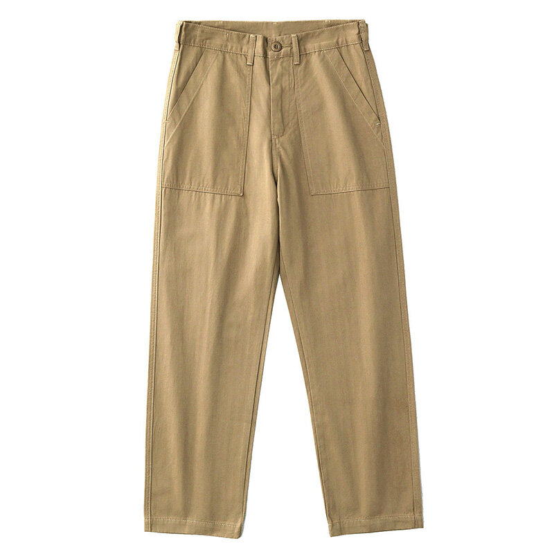Pantalones militares de OG-107 Retro para hombre, Pantalón de algodón puro, holgado, informal y recto, a la moda, para primavera y otoño
