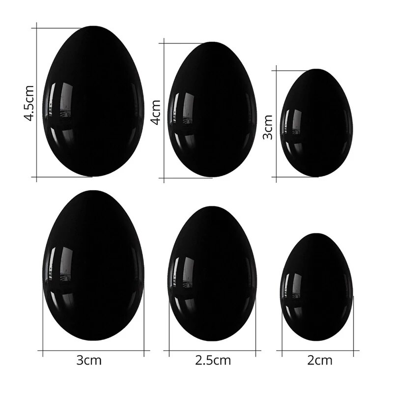 Yoni Eggs Massage Healing Stone Natural Quartz Exercise Eggs Multiple Sizes For Women Muscle Training Safer And Healthier 1PCS