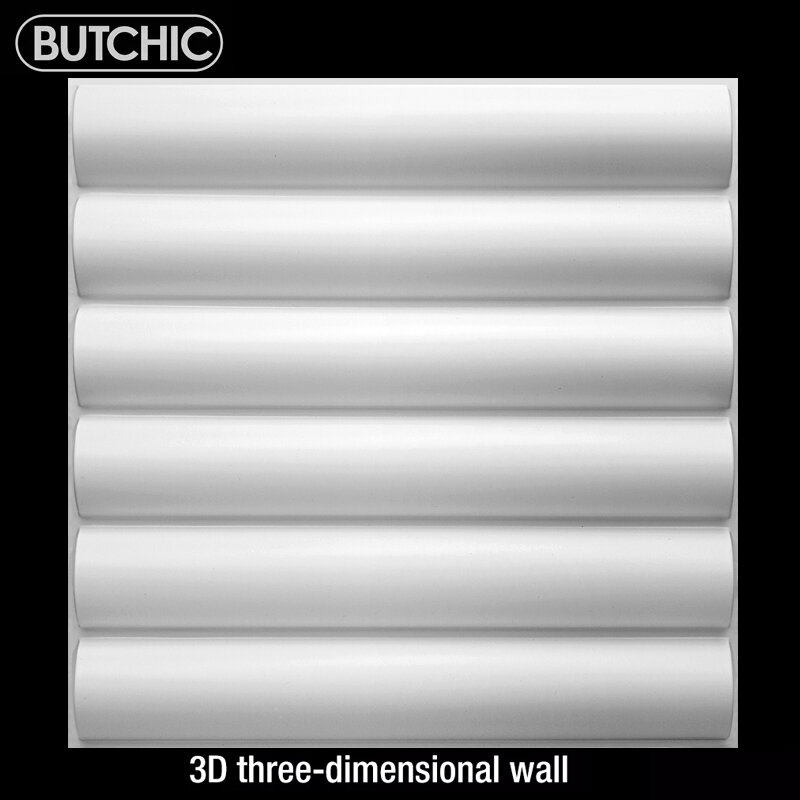 Panel de pared estéreo 3D no autoadhesivo, 3D pegatina de pared, azulejo de arte, papel tapiz 3d para habitación, baño y techo, 30x30cm