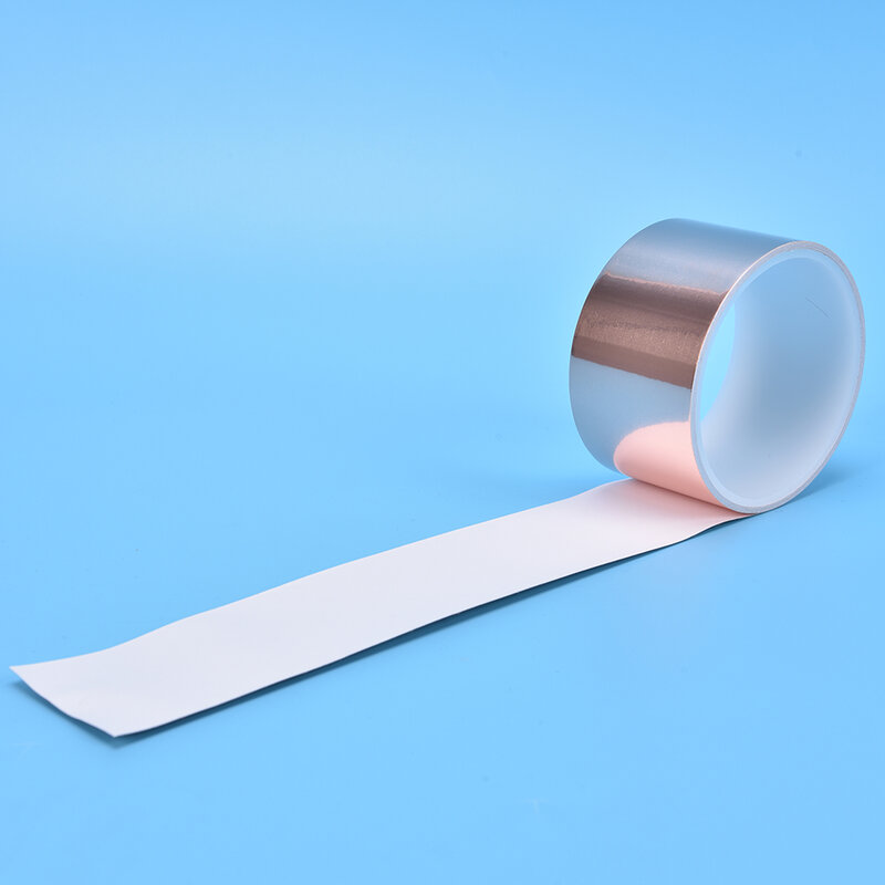 3Meter 5Cm Emi Afscherming Hittebestendig Voor Elektrische Gitaar Enkele Geleidende Zelfklevende Koperfolie Tape