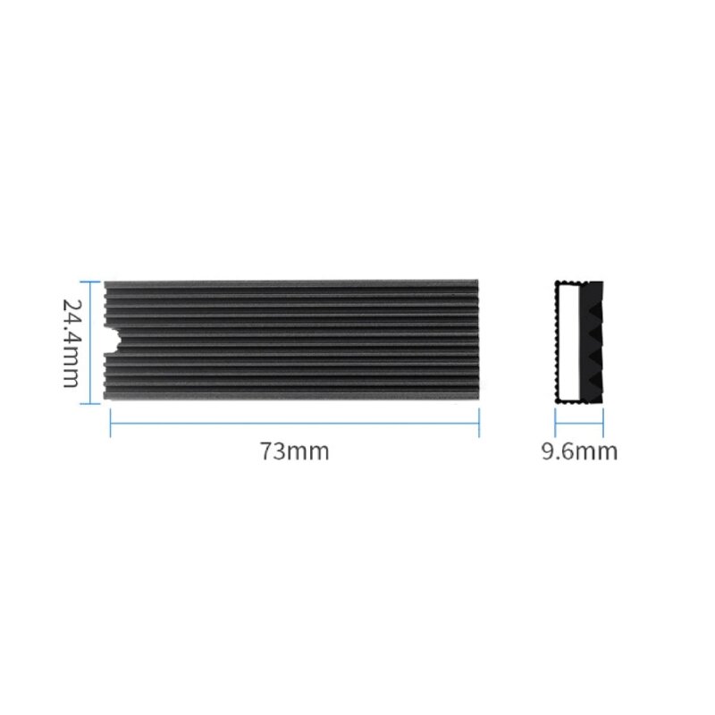 Unico dissipatore di calore M2 Cooler 2280 SSD dissipatore di calore per M2 2280 NVME SSD State Hard Drive dissipatore di calore accessori di ricambio Dropship